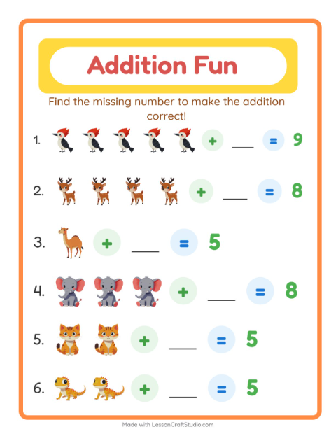 Preview of Math Puzzle worksheet featuring Spring for grade 1