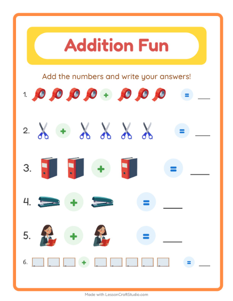 Preview of More Or Less worksheet featuring Occupations for preschool