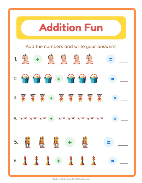Preview of Math Puzzle worksheet featuring Zoo Animals for grade 1