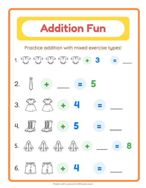 Addition Fun