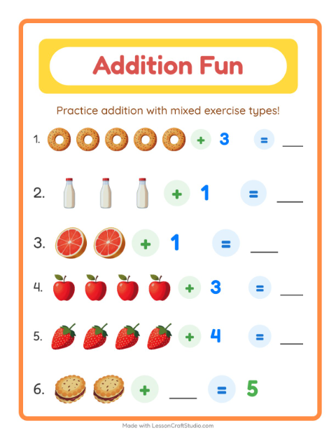 Preview of Missing Pieces worksheet featuring Camping for kindergarten