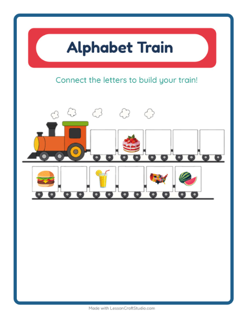Preview of Find And Count worksheet featuring 4th of July for preschool