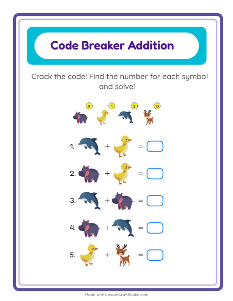 Preview of Missing Pieces worksheet featuring Beach for kindergarten