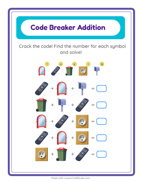 Preview of Find And Count worksheet featuring Beach for preschool