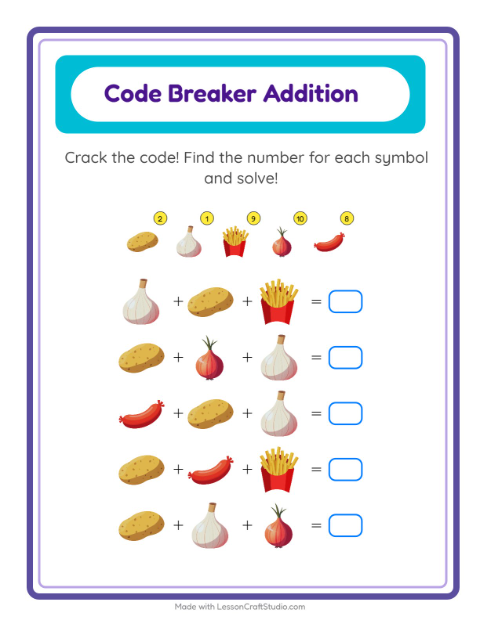Preview of Subtraction worksheet featuring Flowers for kindergarten
