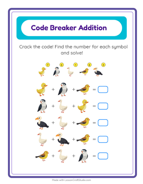 Preview of Find And Count worksheet featuring 4th of July for preschool