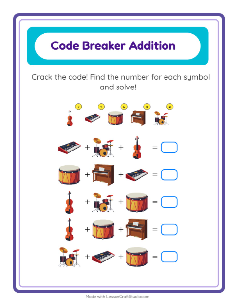Preview of Word Search worksheet featuring Clothing for grade 1