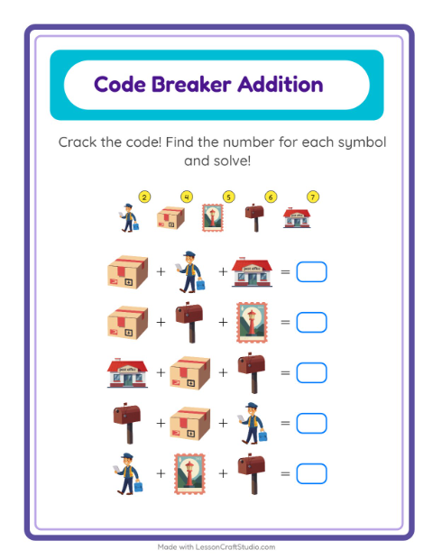 Preview of Find Objects worksheet featuring Occupations for kindergarten