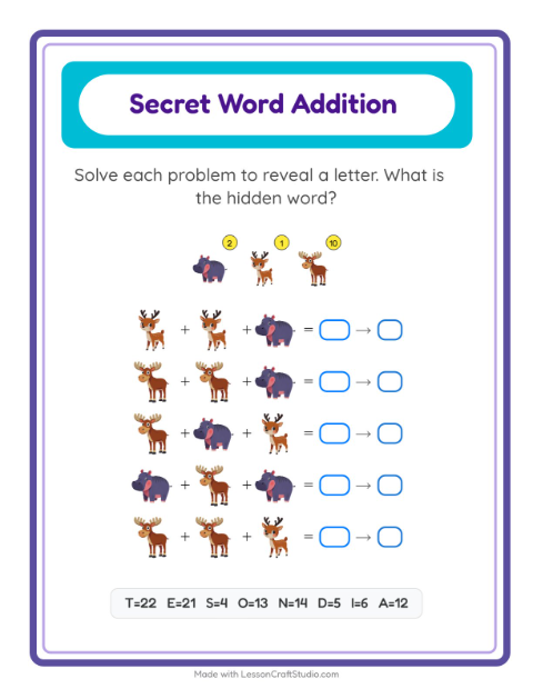 Preview of Find And Count worksheet featuring Hospital for preschool
