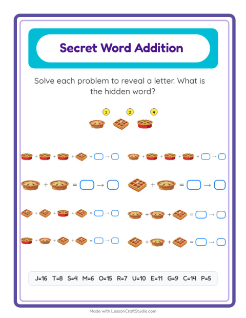 Preview of Word Guess worksheet featuring Post Office for kindergarten