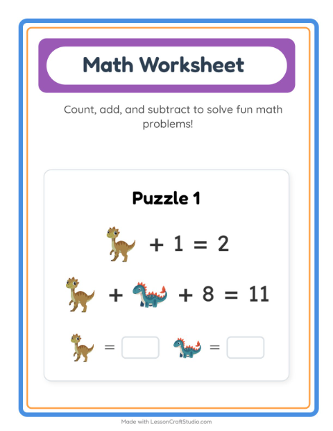 Preview of Code Addition worksheet featuring Spring for kindergarten