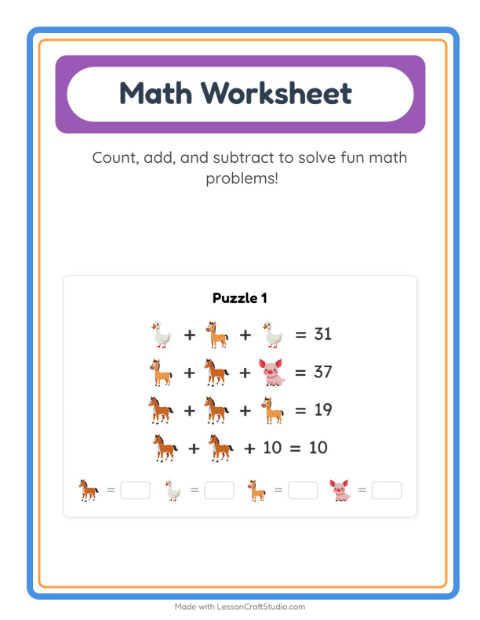 Preview of Missing Pieces worksheet featuring Ocean Life for kindergarten