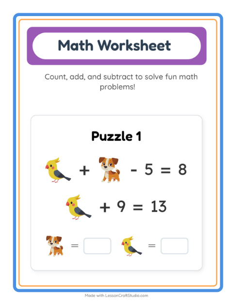 Preview of Picture Trail worksheet featuring Occupations for kindergarten
