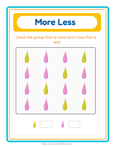 Preview of Big Or Small worksheet featuring Colors for preschool