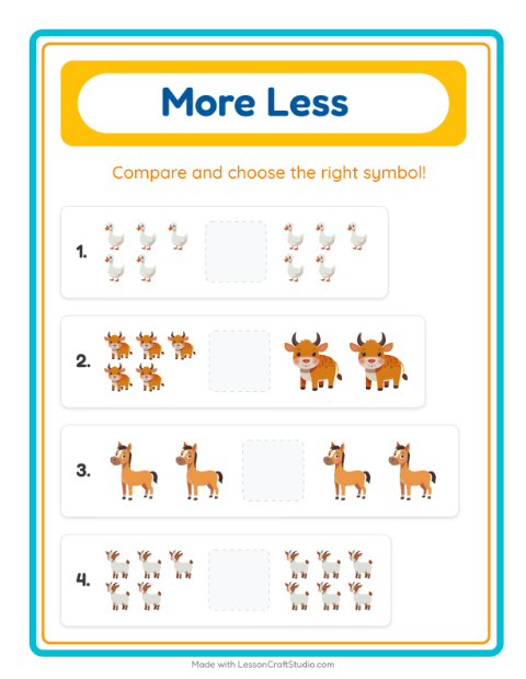 Preview of Big Or Small worksheet featuring Tools for preschool