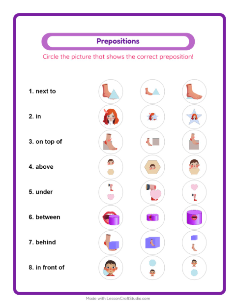 Preview of Pattern Train worksheet featuring Body Parts for kindergarten
