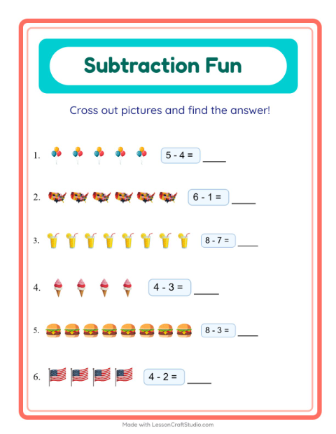 Preview of Big Or Small worksheet featuring Bakery for preschool