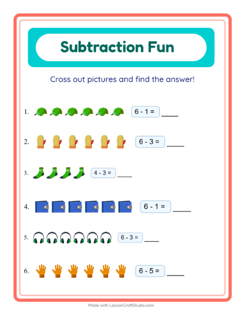 Preview of Picture Trail worksheet featuring Trees for kindergarten