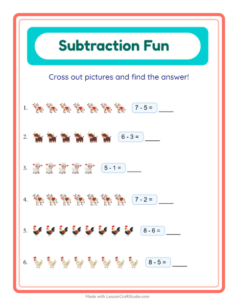 Preview of More Or Less worksheet featuring Classroom for preschool