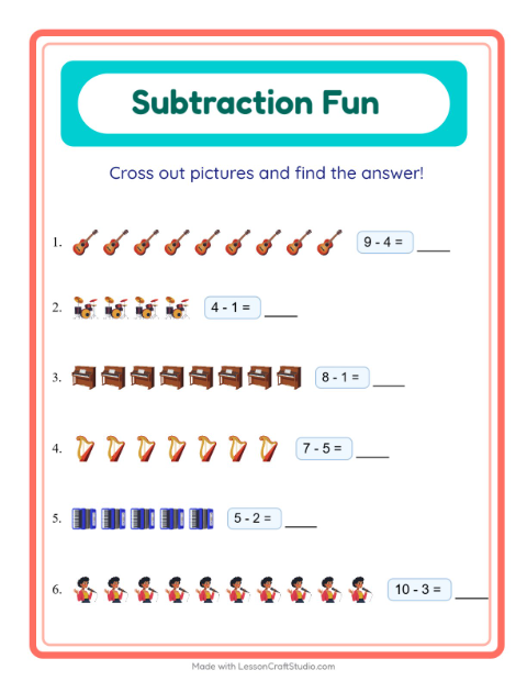 Preview of Missing Pieces worksheet featuring Beach for kindergarten