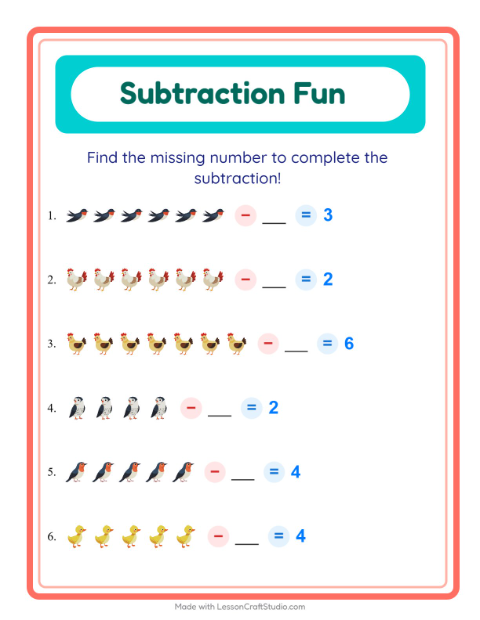 Preview of Missing Pieces worksheet featuring Zoo Animals for kindergarten