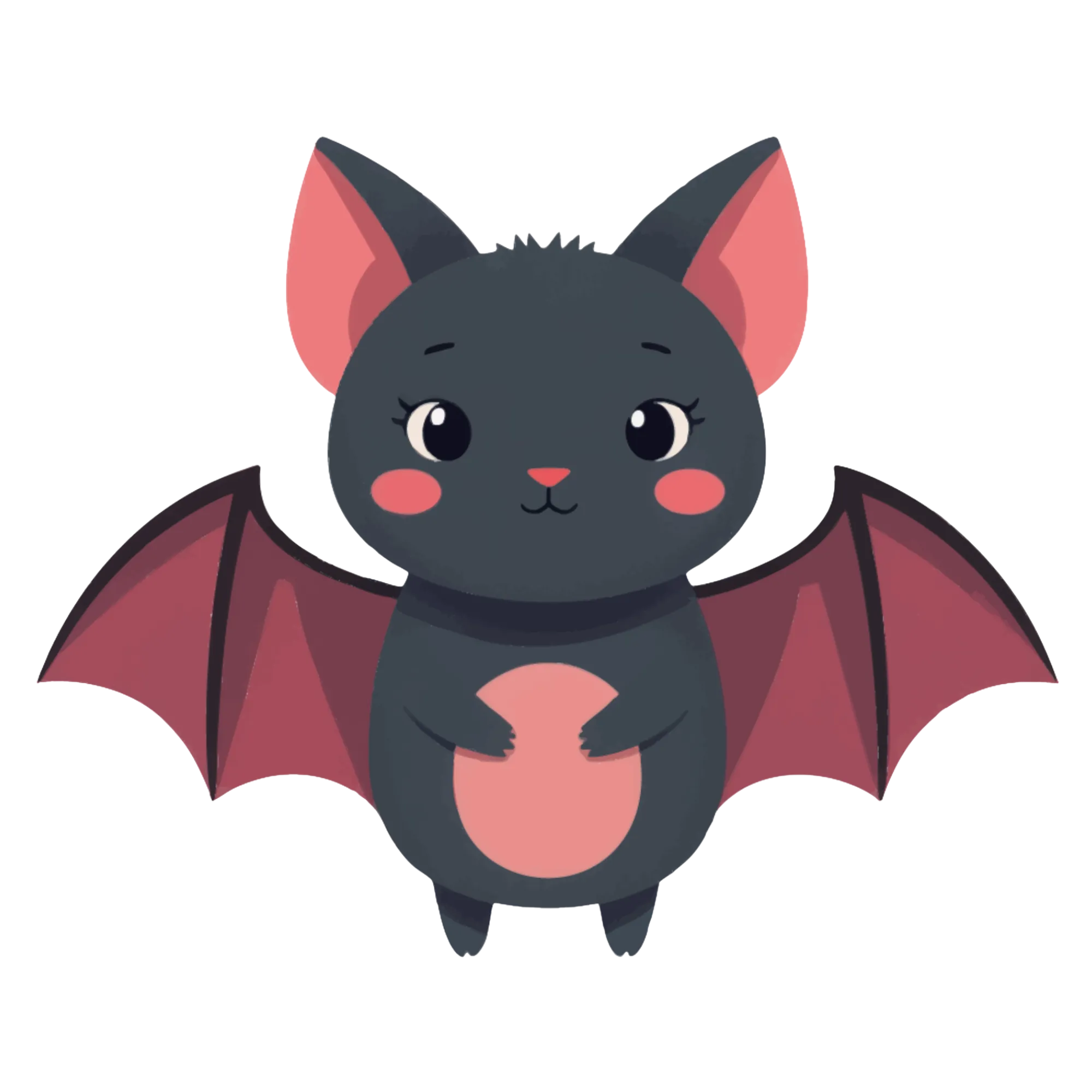 Bat — themed educational image