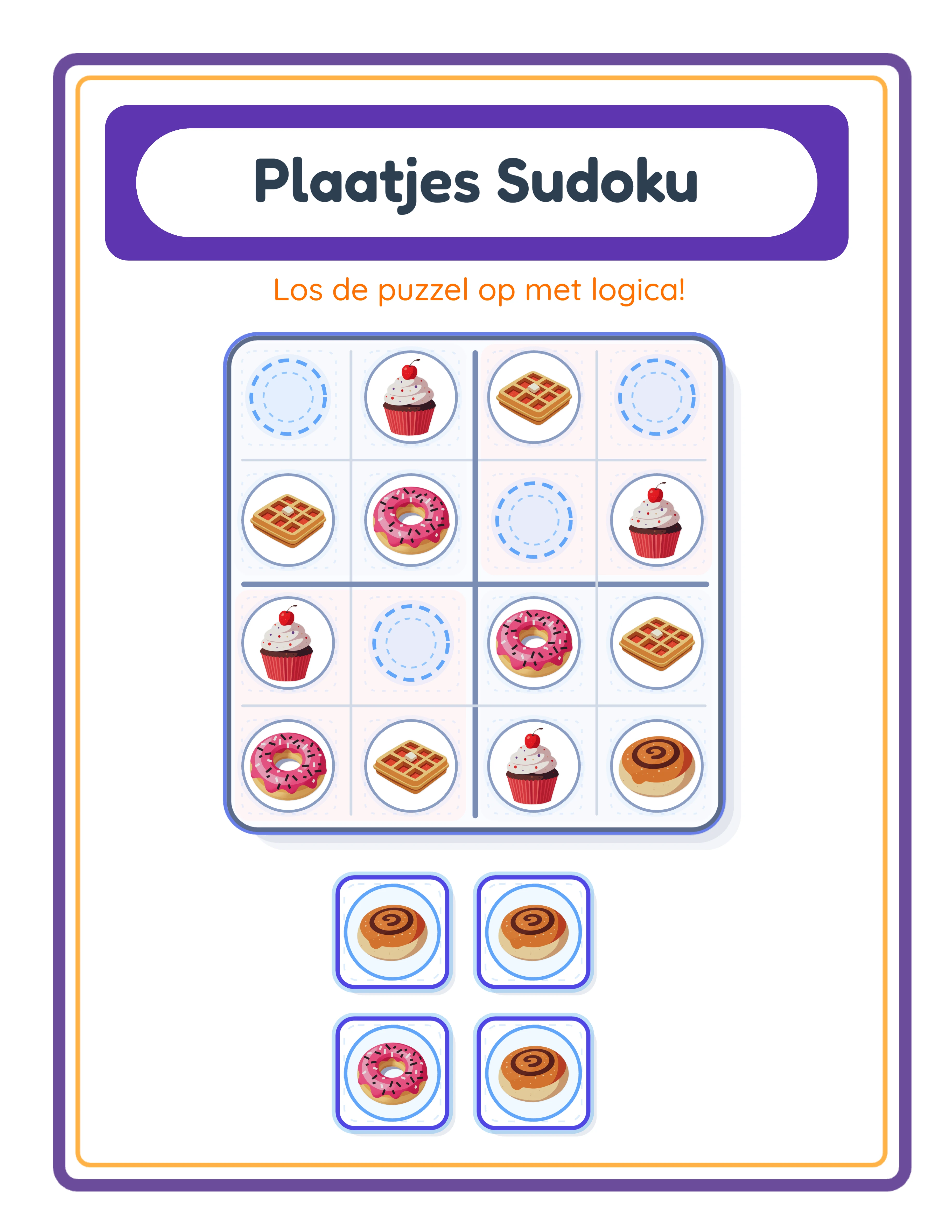 Picture sudoku — medium difficulty