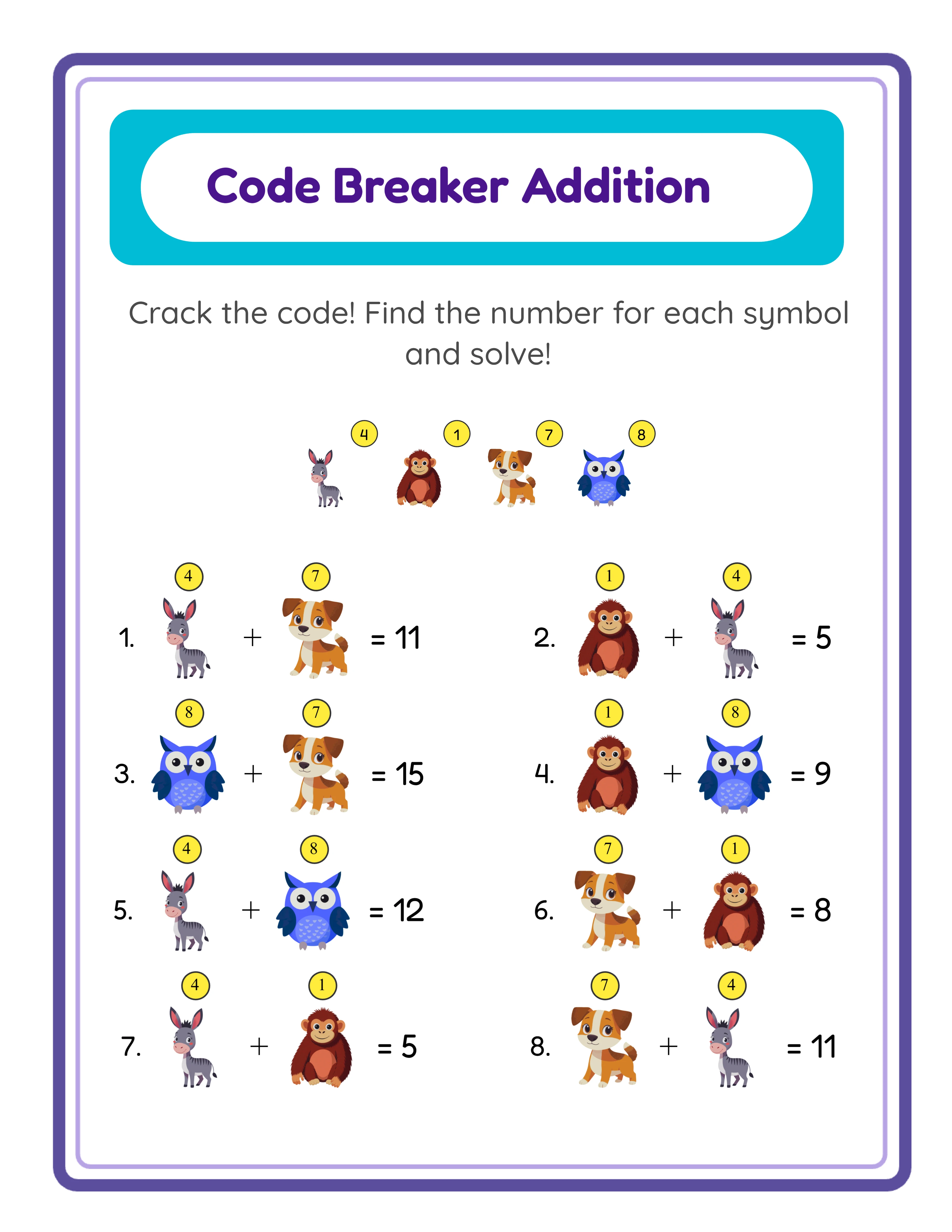 Code breaker solution key