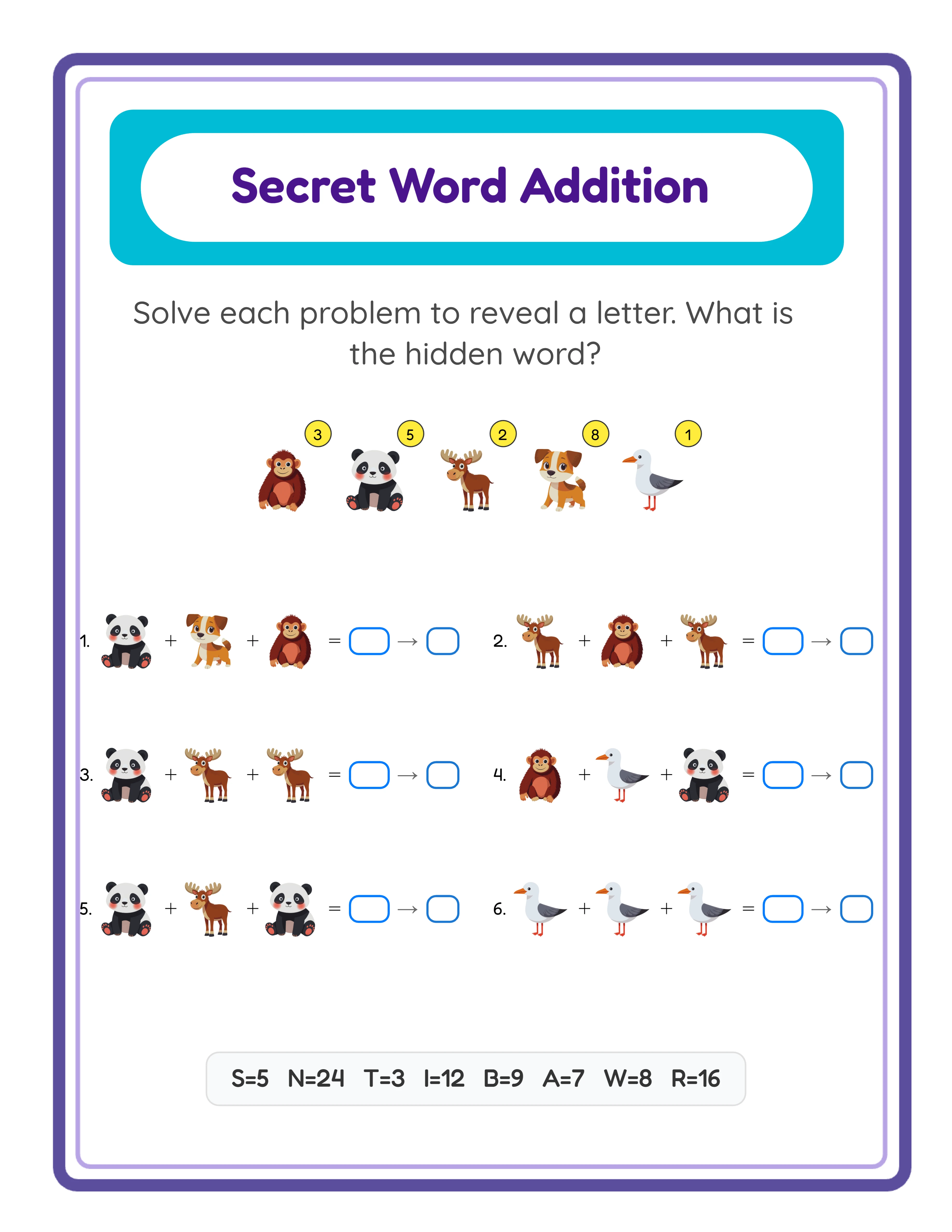 Advanced code cracker — multi-digit addition challenge