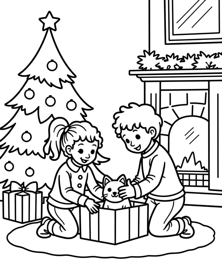 Coloring page worksheet with themed illustrations