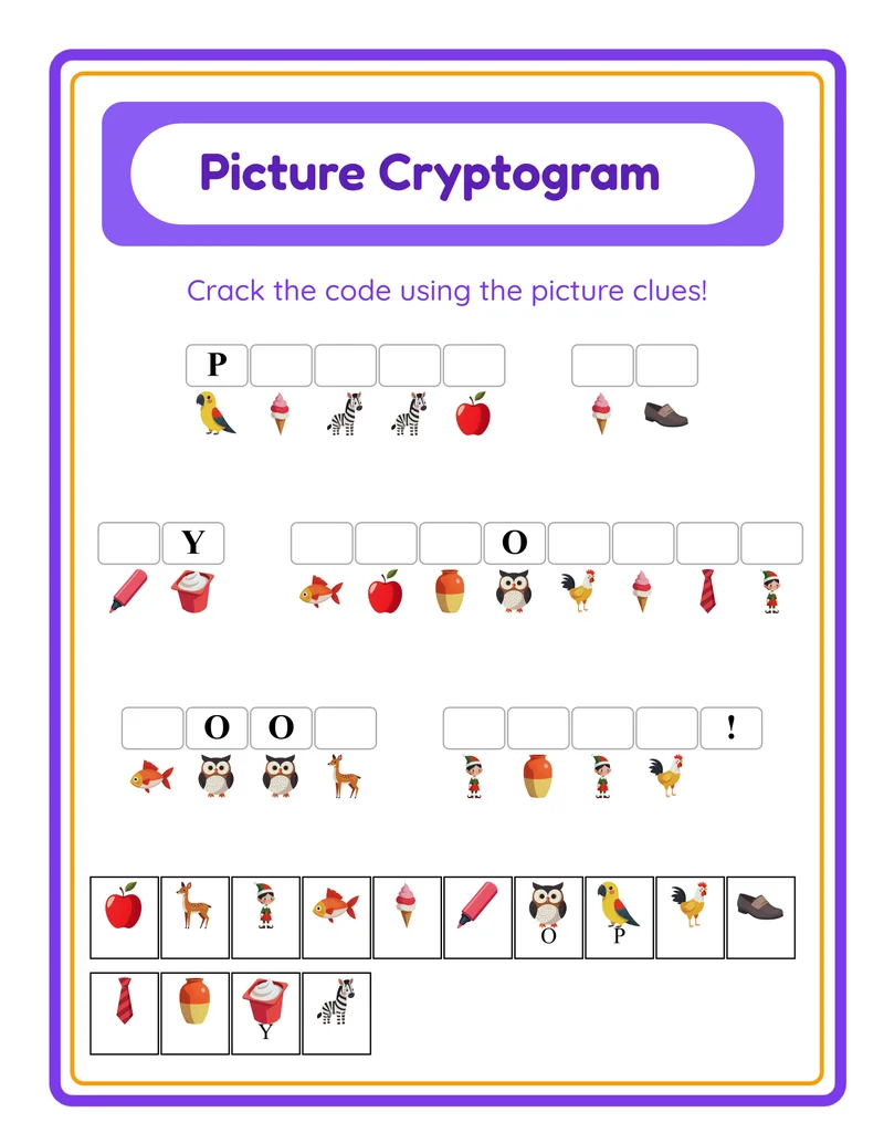 Cryptogram Puzzles