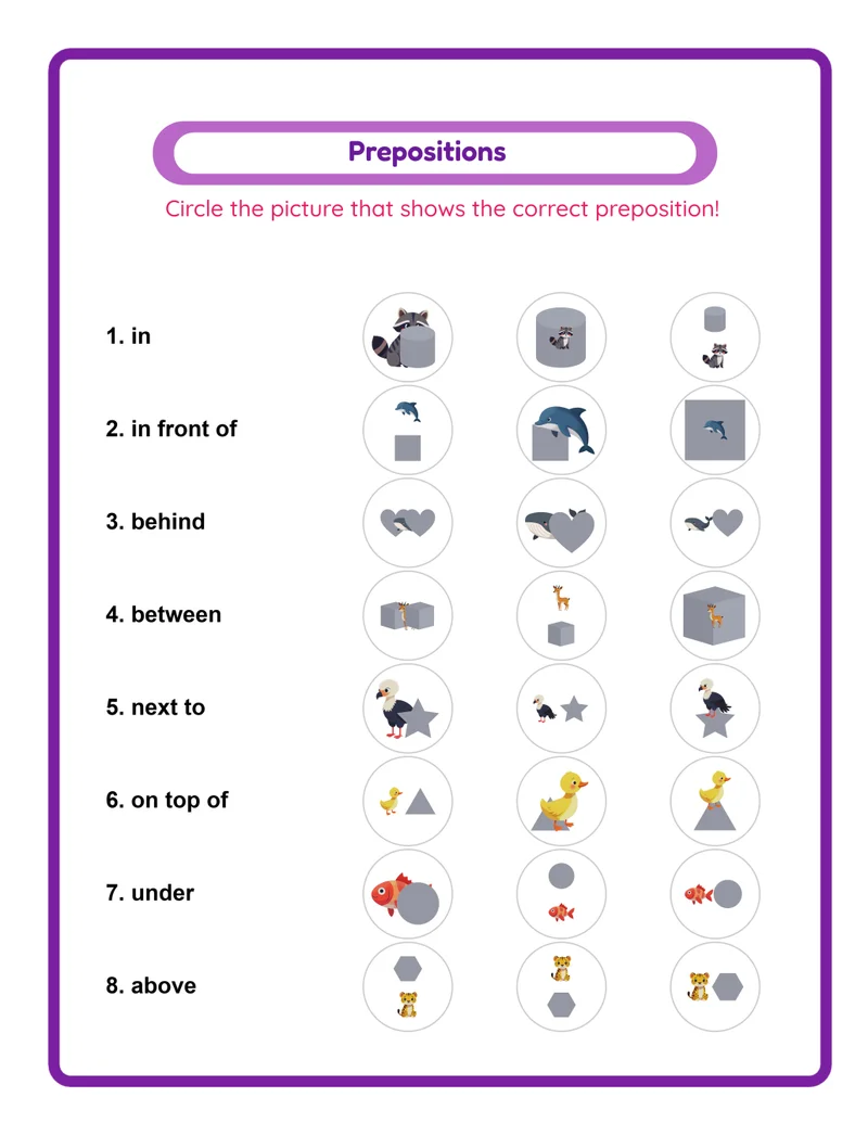 Prepositions