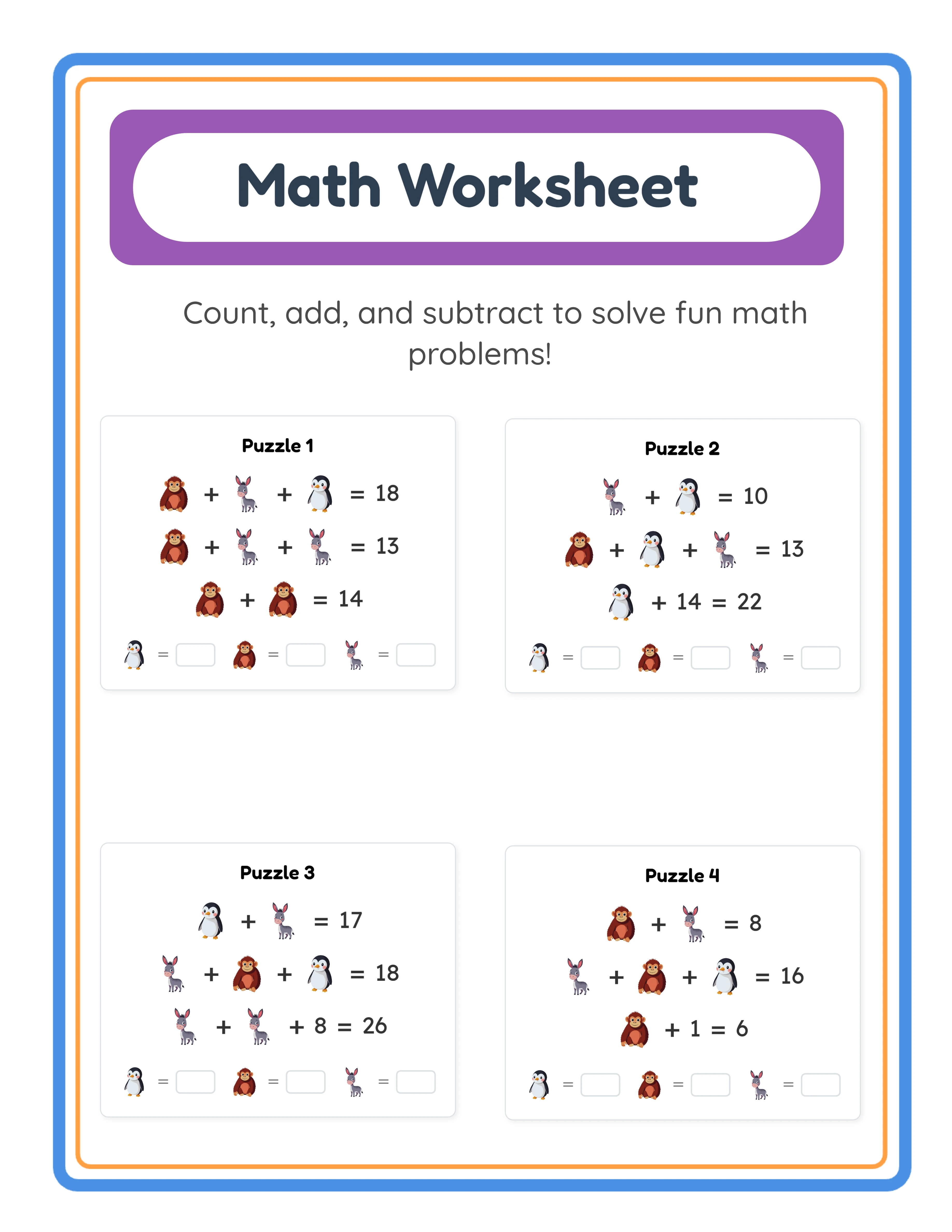 Math Worksheet professional worksheet