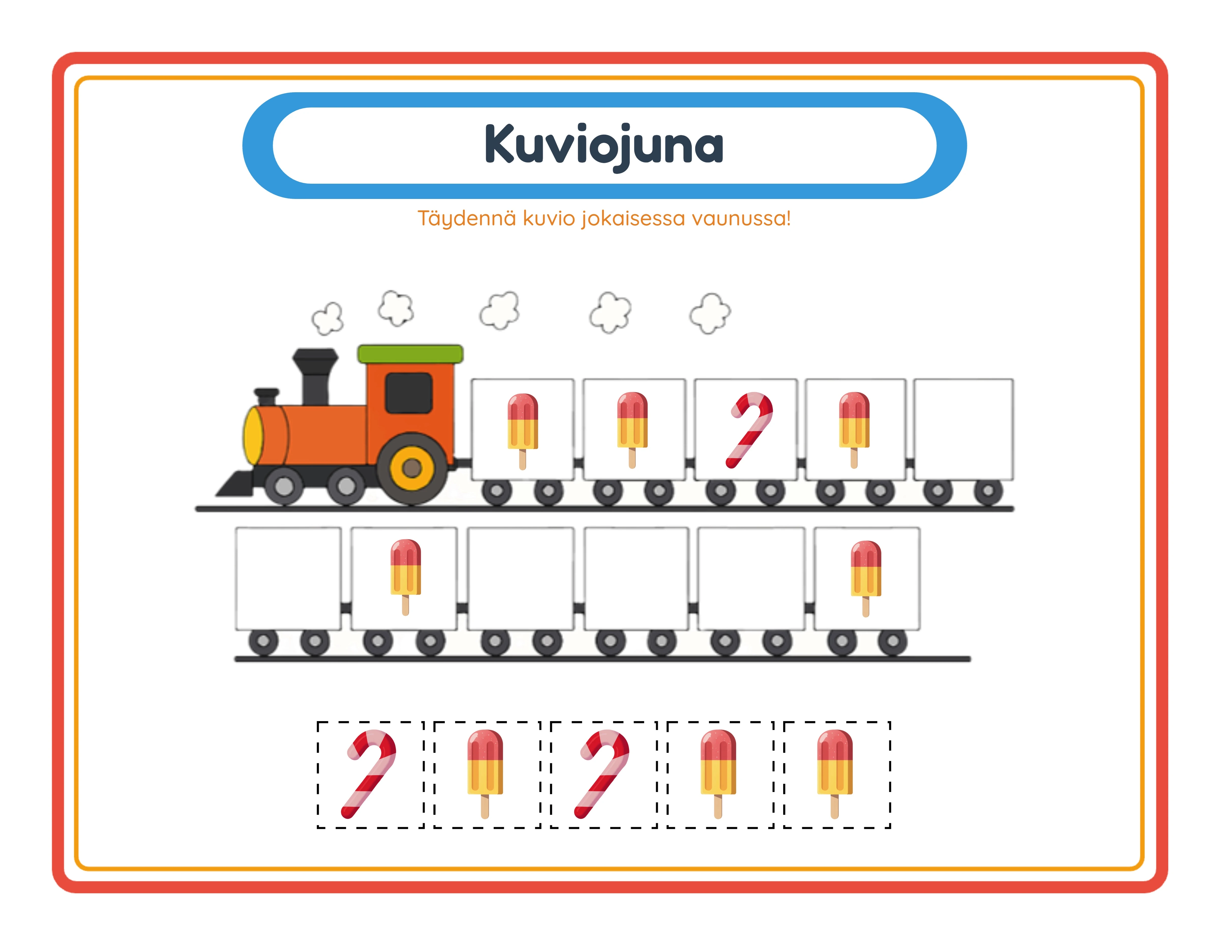 Pattern train — advanced sequences